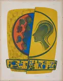Bettie Cilliers-Barnard, Untitled (Heads in Profile)