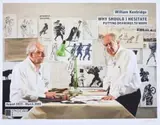 William Kentridge, Why Should I Hesitate: Putting Drawings to Work, exhibition poster III, 2019, digital print on paper