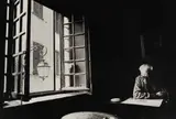 Claire Gavronsky, Untitled (Interior with Seated Figure), 1977, hand-printed photograph on paper