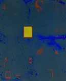Gunther van der Reis, Yellow Focus, colour screenprint on paper