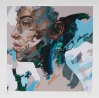 Reposition #2 by Lionel Smit, 2021, giclée print on paper, sold Apr 2026