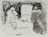 Braam Kruger, Studio Scene with Nude I