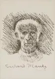 Gerhard Marcks, Self Portrait