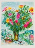 Marc Chagall, Le Grand Bouquet (The Grand Bouquet), colour photolithograph on paper