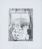 Braam Kruger, Nooit Gaan Ek Weer die Woonstel Verlaat Nie (I Will Never Leave the Apartment Again), 1977, etching