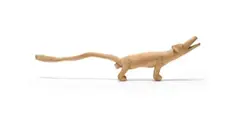 Phillip Rikhotso, Dog with Long Tail, carved wood