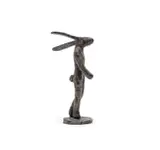 Guy Du Toit, Bunny, 2023, bronze with a black and brown patina