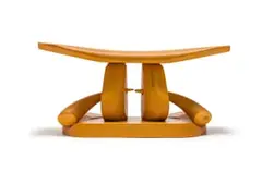 Gert Swart, Headrest II, carved wood