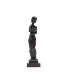 Michael Gagashe Zondi, Mother and Child, carved wood