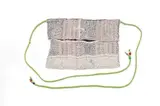 Tsonga-Shangaan Unrecorded artist, Titho Apron, textile, thread and beads