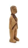 Tsonga-Shangaan Unrecorded artist, Standing Figure, pyrogravure and carved wood