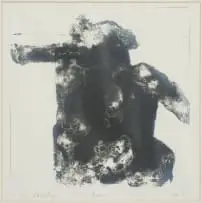 Robert Hodgins, Monster, 1971, cliché verre