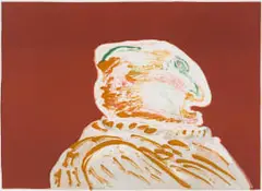 Robert Hodgins, A Bastard of the Old School, 2003, colour monotype on paper