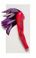 Andrew Verster, Winged Arms I, 2009, found objects and oil on canvas board
