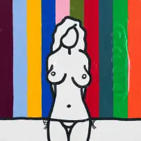 Richard Scott, Candy Mandy, acrylic on canvas