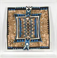 Rodney Blumenfeld, Ceramic Tile, 1997, earthenware clay, underglaze paints and glaze