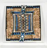 Rodney Blumenfeld, Ceramic Tile, 1997, earthenware clay, underglaze paints and glaze