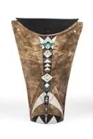 Rodney Blumenfeld, Totem, 1998, earthenware with glazes and oxides