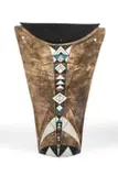 Rodney Blumenfeld, Totem, 1998, earthenware with glazes and oxides