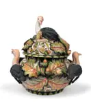 Ardmore Ceramic Studio, Casserole dish with birds and acorns