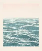 Jake Aikman, Almost There (Atlantic), 2024, water-based ink on Washi paper