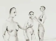 Minnette Vári, Alien (Remastered) III, 2011, ink on paper