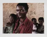 Guy Tillim, Rosalina Nahamba Holding Baby Filomena Lasinda. Her Daughter, Rosali Sindali Holds Baby Guerra, 2002, archival pigment ink on 300g coated cotton paper