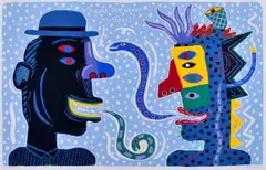 Norman Catherine, Under my Spell, 1992, lithograph on paper