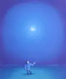Norman Catherine, Moonshine I, colour screenprint on paper
