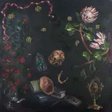 Alice Toich, Full Bloom, oil on canvas