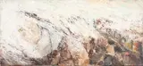 Cecil Higgs, Abstract in White and Brown, 1921, oil on canvas
