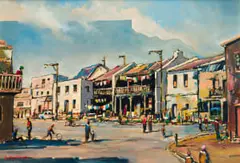 Dale Elliott, District 6, oil on board