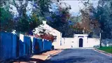 Errol Boyley, Estate Landscape, oil on artist's board
