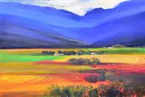 Derric Van Rensburg, Hex River Valley, oil on canvas