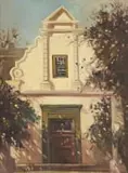 Lucy Mary Wiles, De Hoop, Stellenbosch, oil on board