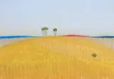 Pieter van der Westhuizen, Landscape, 1990, pastel on paper