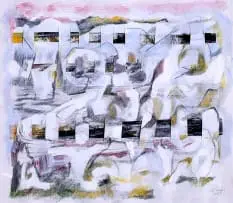 Jill Trappler, Abstract Composition, 2005, mixed media on paper