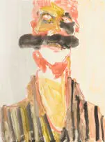 Michael Taylor, The Lip, 2016, watercolour and monotype print on paper