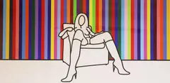 Candy by Richard Scott, 2018, screenprint on paper, sold Mar 2026