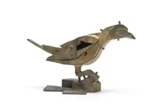 Sarel Petrus, The Feathered Kind, 2014, bronze with a light brown patina