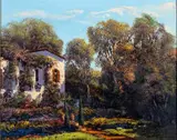 Tinus de Jongh, Bishop's Court, Newlands, oil on canvas