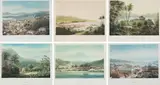 Baerentzen & Co, A Set of Six Lithographs Illustrating the Danish West Indies, six, 1850, hand-coloured lithograph on paper