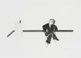 Robert Hodgins, Interview, 1993, lithograph on paper