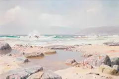 Roy Taylor, North of Nahoon, East London, oil on canvas laid down on board