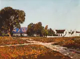 Robert Gwelo Goodman, Die Tuinhuis (The Garden House), oil on board
