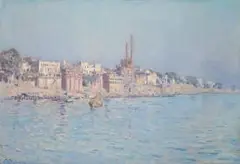 Benares by Robert Gwelo Goodman, oil on canvas, sold Mar 2026