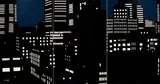 Peter Eastman, Large City, triptych, 2004, enamel on masonite