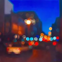 Philip Barlow, One Way, 2014, oil on canvas