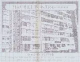 Kevin Brand, Abstract Building, pen on graph paper