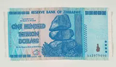 Dan Halter, Z$100 Trillion, 2017, handwoven archival inkjet prints